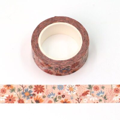 Vintage Flower Specimen Washi Tape